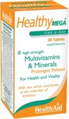 HealthAid Healthy Mega – Prolong Release – 90 Vegetarian Tablets