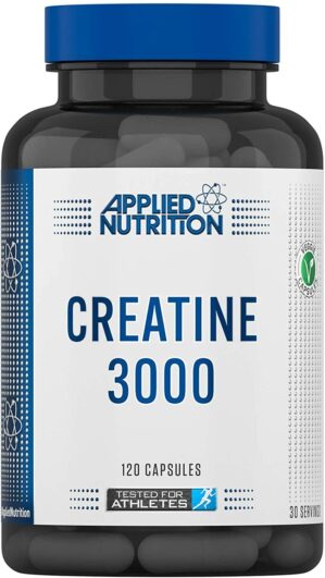 Applied Nutrition Creatine 3000 - 120 Veggie caps in creatine monohydrate form