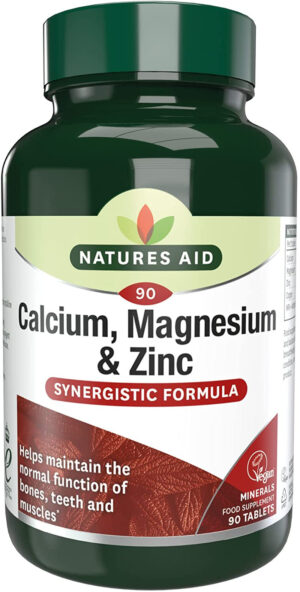Calcium, Magnesium and Zinc, Maintain Normal Bones, Teeth and Muscle Function, V