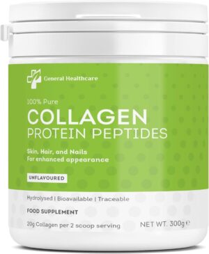 Collagen Powder Bovine Peptides Type I III 100% Pure Hydrolysed Gold Standard20g
