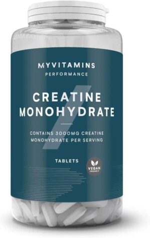 Creatine Monohydrate Pure 3000mg 250 Tablets MyVitamins Muscle Growth Exercise