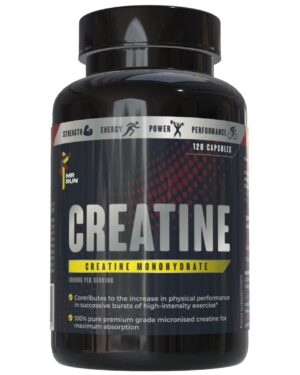 Creatine Monohydrate Tablets x120 - Muscle Growth & Strength -3000mg per Serving