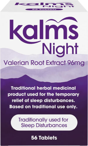 Kalms Night, 56 Tablets - Traditional Herbal Medicinal Product Used for The of