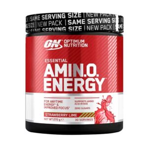 Optimum Nutrition Amino Energy 270g 30 Serv Muscle Recovery EnergY&Focus+ Gift