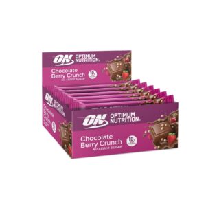 Optimum Nutrition High Protein Bar | Convenient Healthy Snack On the Go 12 x 55g