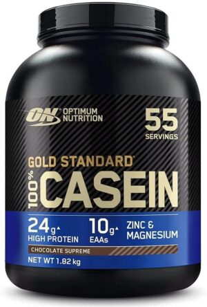 Optimum Nutrition ON Gold Standard 100% Casein Slow Release Protein Powder 1.8kg