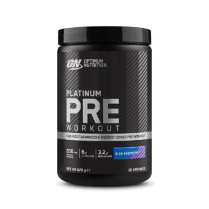 Optimum Nutrition Platinum Advanced Pre-Workout | Blue Raspberry 420g