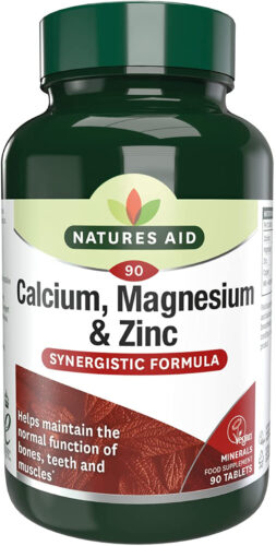 Natures Aid Calcium, Magnesium and Zinc, Maintain Normal Bones