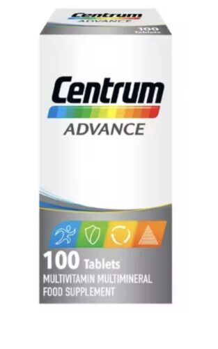 Centrum Advance Multivitamin & Mineral Supplements, 24 essential nutrients including