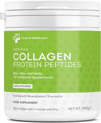 Collagen Powder Bovine Peptides, Type I & III, 100% Pure Hydrolysed Gold