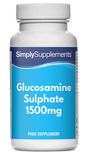 Glucosamine Sulfate 1500mg – 360 Tablets – 1 Year Supply – SimplySupplements