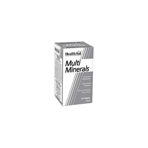 HealthAid Multiminerals – Prolong Release – 30 Tablets