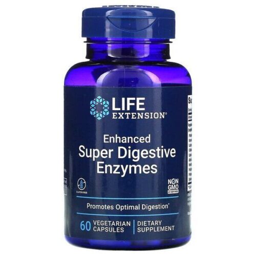 Life Extension Enhanced Super Digestive Enzymes (60 Vcaps)