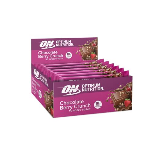 Optimum Nutrition Chocolate Sea Salt Crunch Protein Bar, 12 x 55 g