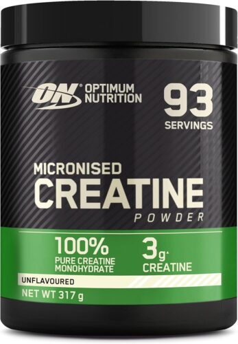 Optimum Nutrition Micronised Creatine Powder, 100% Pure Creatine Monohydrate Powder for