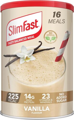 SlimFast Vanilla Flavour, 16 Servings, 584 g