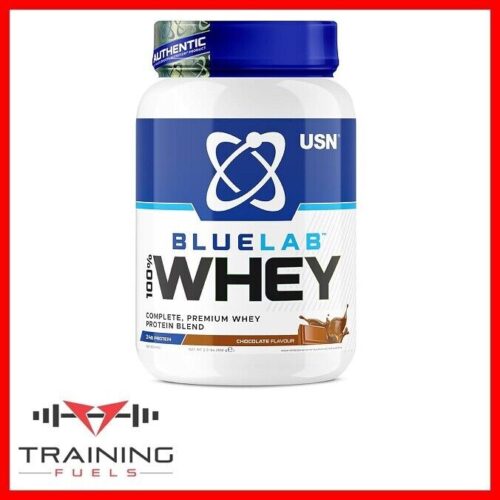 USN Blue Lab Whey Protein Powder: Chocolate – Whey Protein 2kg – Post-Workout –